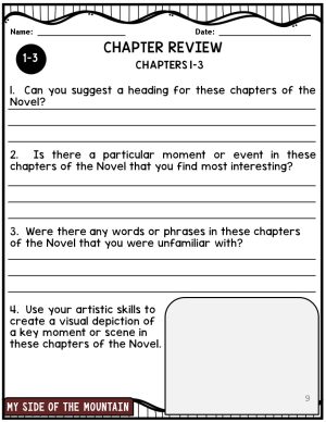 My Side of The Mountain Novel Study Guide - Made By Teachers