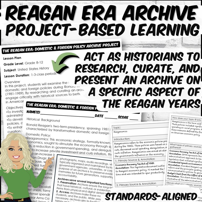 Reagan Era Archive Project | PBL
