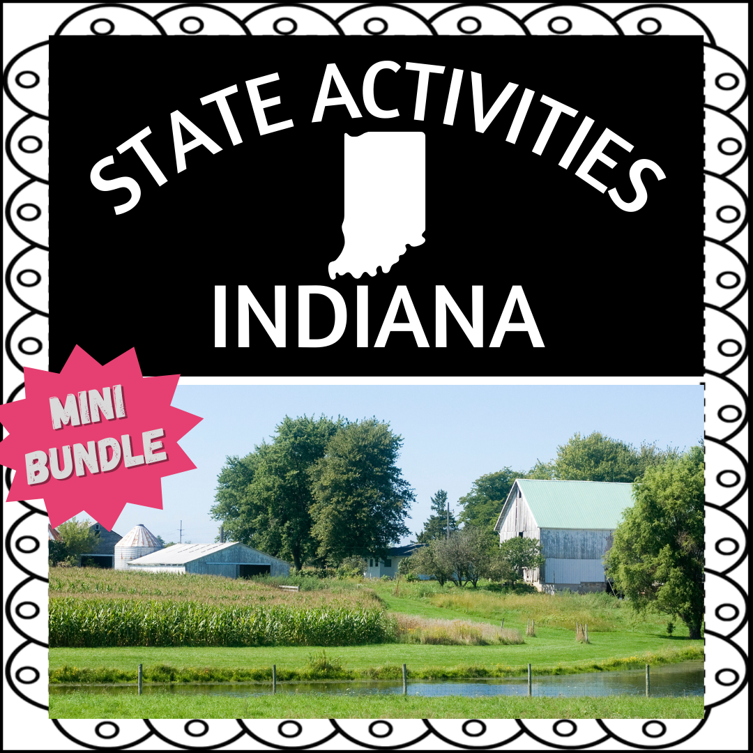Indiana State Activities | US State Research and Informational Text