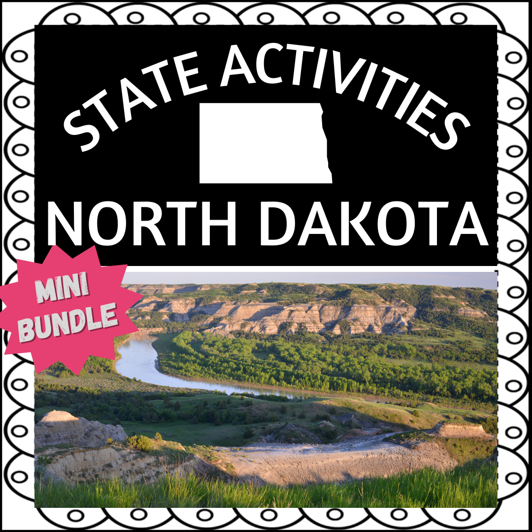 North Dakota State Activities | US State Research and Informational Text