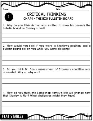 Flat Stanley Novel Study Guide - Made By Teachers