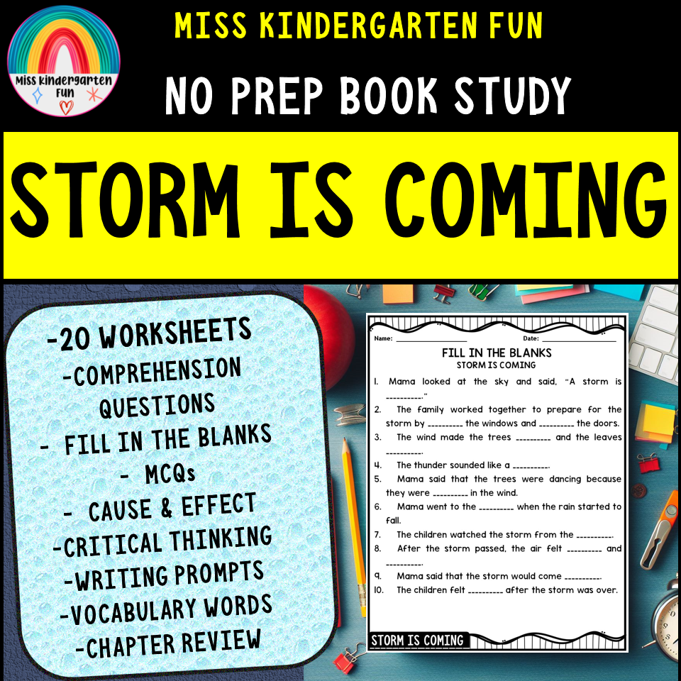 Storm is Coming Novel Study Guide