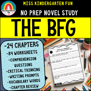 Author Roald Dahl Novel Study Bundle | The BFG, Matilda, James and The ...