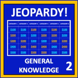 General Knowledge Jeopardy: Set 2