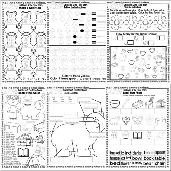Goldilocks and The Three Bears Read Aloud Book Companion Reading ...