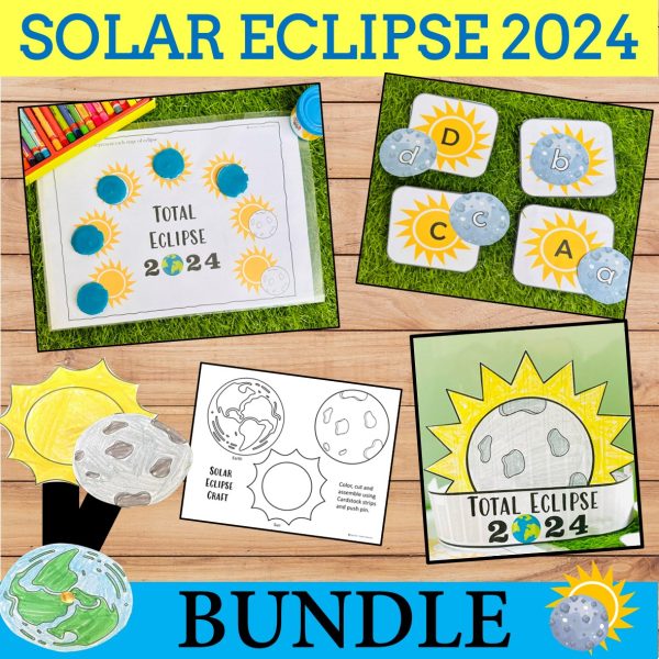 Solar Eclipse 2024 Craft and Activities Bundle, The Great Eclipse ...