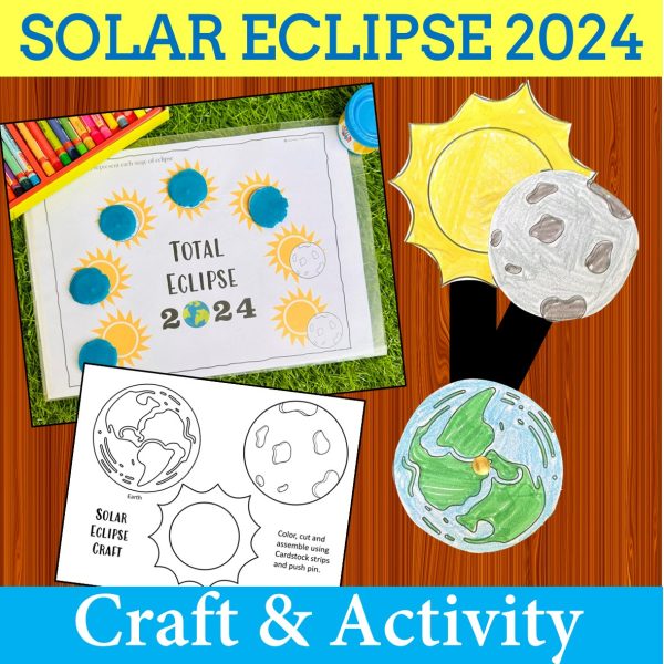 Solar Eclipse 2024 Craft and Activities Bundle, The Great Eclipse ...