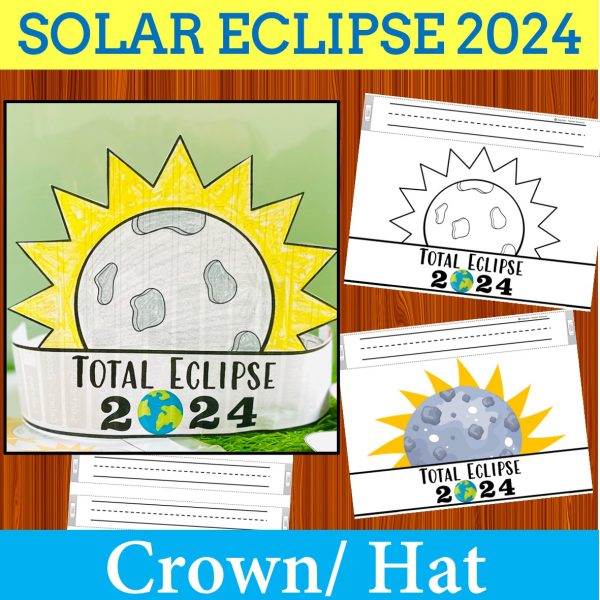 Solar Eclipse 2024 Craft and Activities Bundle, The Great Eclipse ...