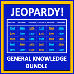 General Knowledge Jeopardy Bundle