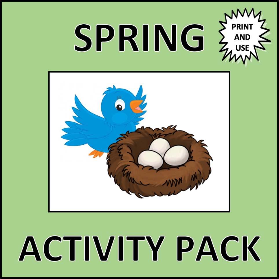 Spring Activity Pack - puzzles and games for early finishers