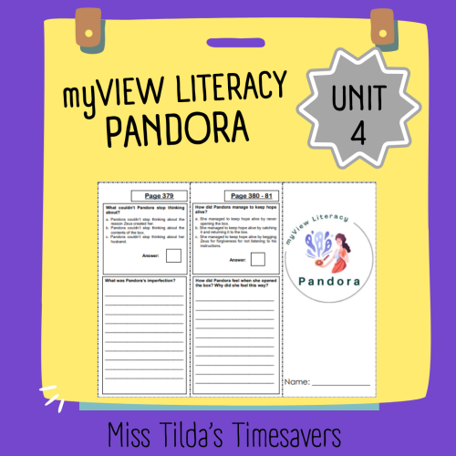 Pandora - myView Literacy 4 - Made By Teachers