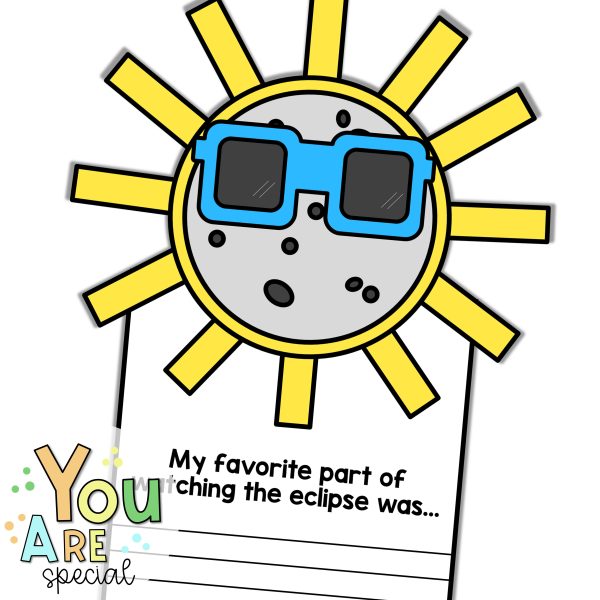 Solar Eclipse 2024 Craft Activities Writing April Bulletin Board 2nd ...