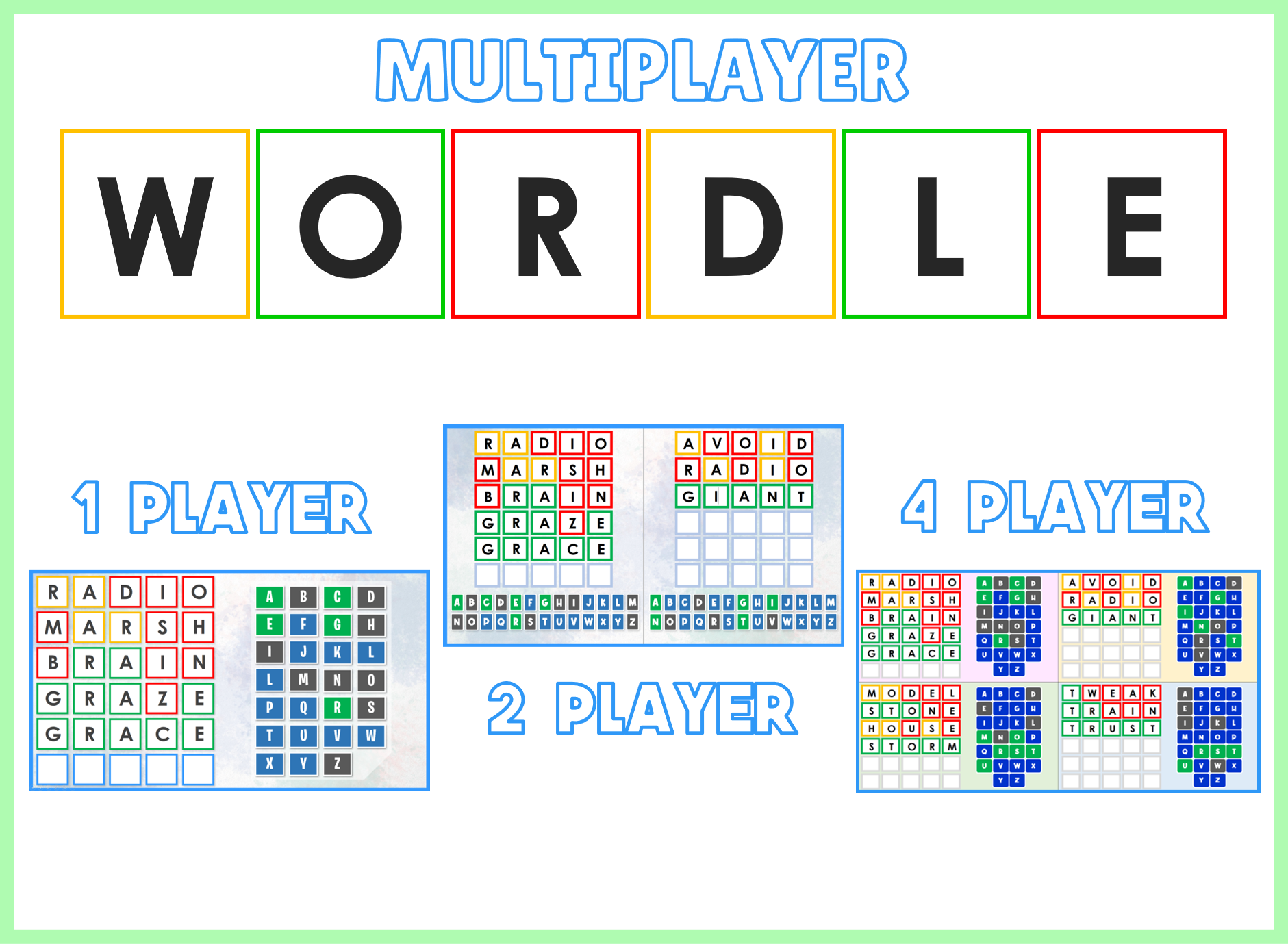 Multiplayer Wordle - Great Spelling Game