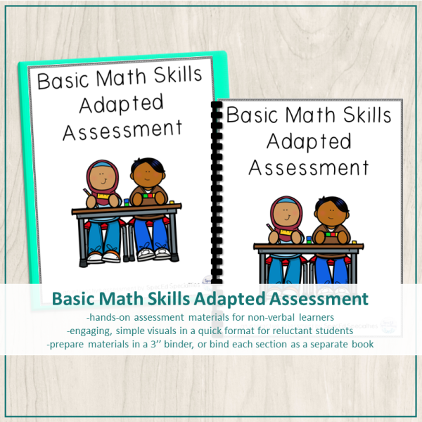 Basic Math Skills Interactive Assessment Binder - Made By Teachers