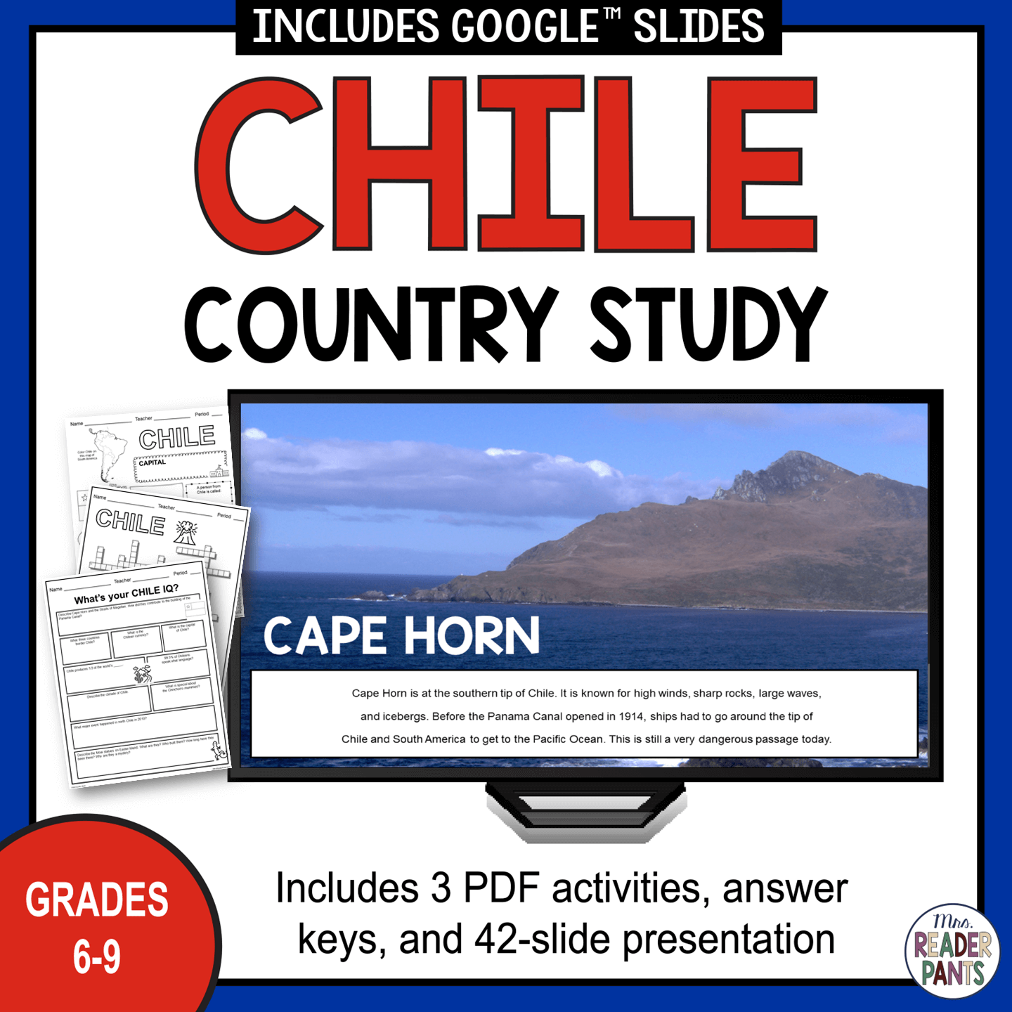 Chile Country Study - Chile Presentation and Activities - South America Country