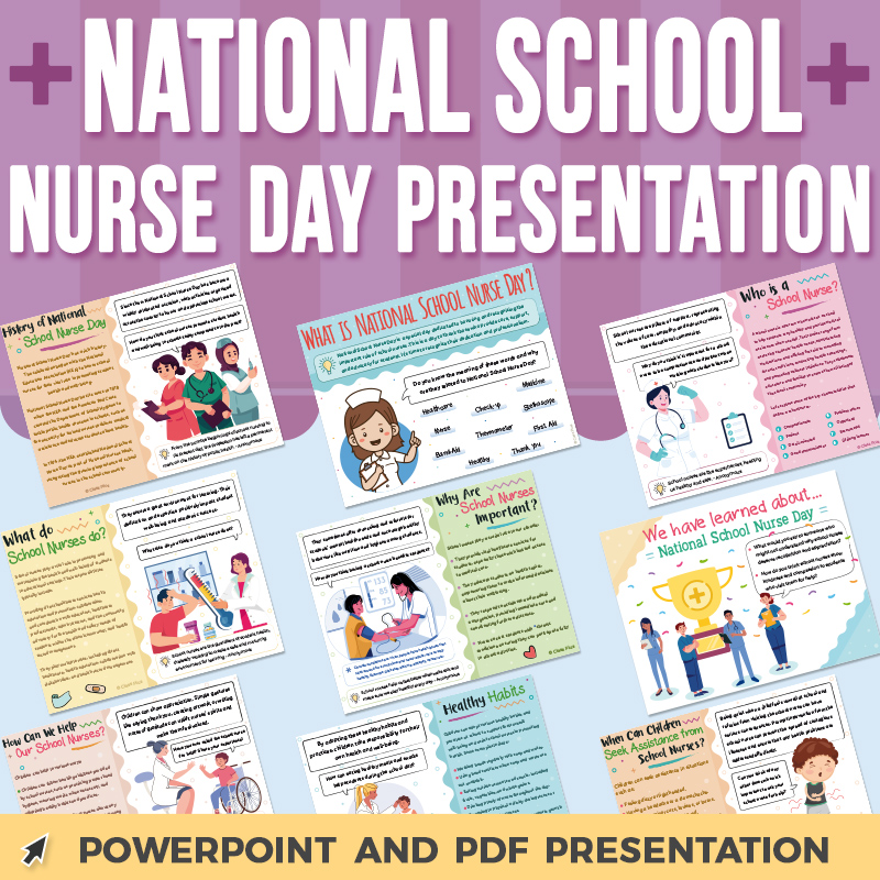 National School Nurse Day PowerPoint Presentation | Discussion Questions