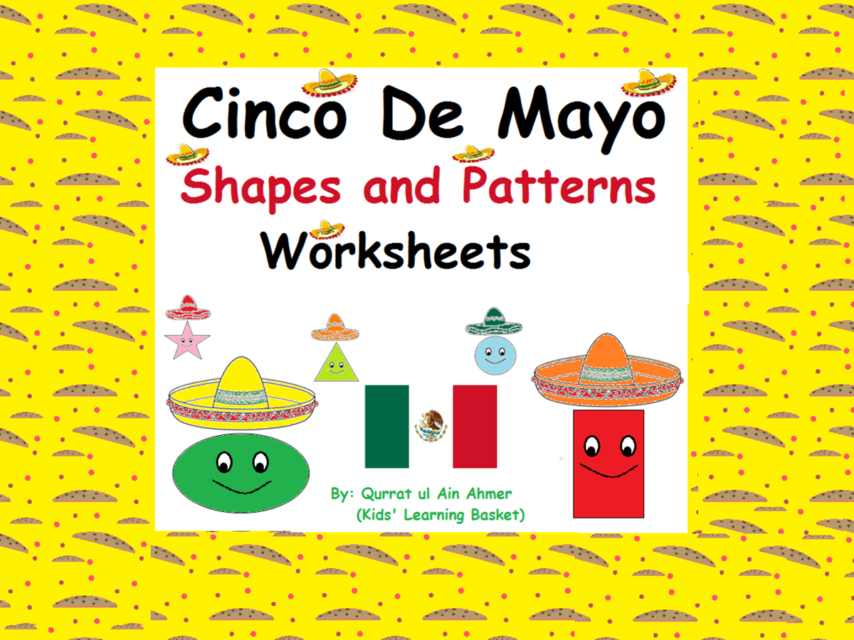 Cinco De Mayo Themed Numbers Cut and Paste Worksheets (1-20): | Made By ...