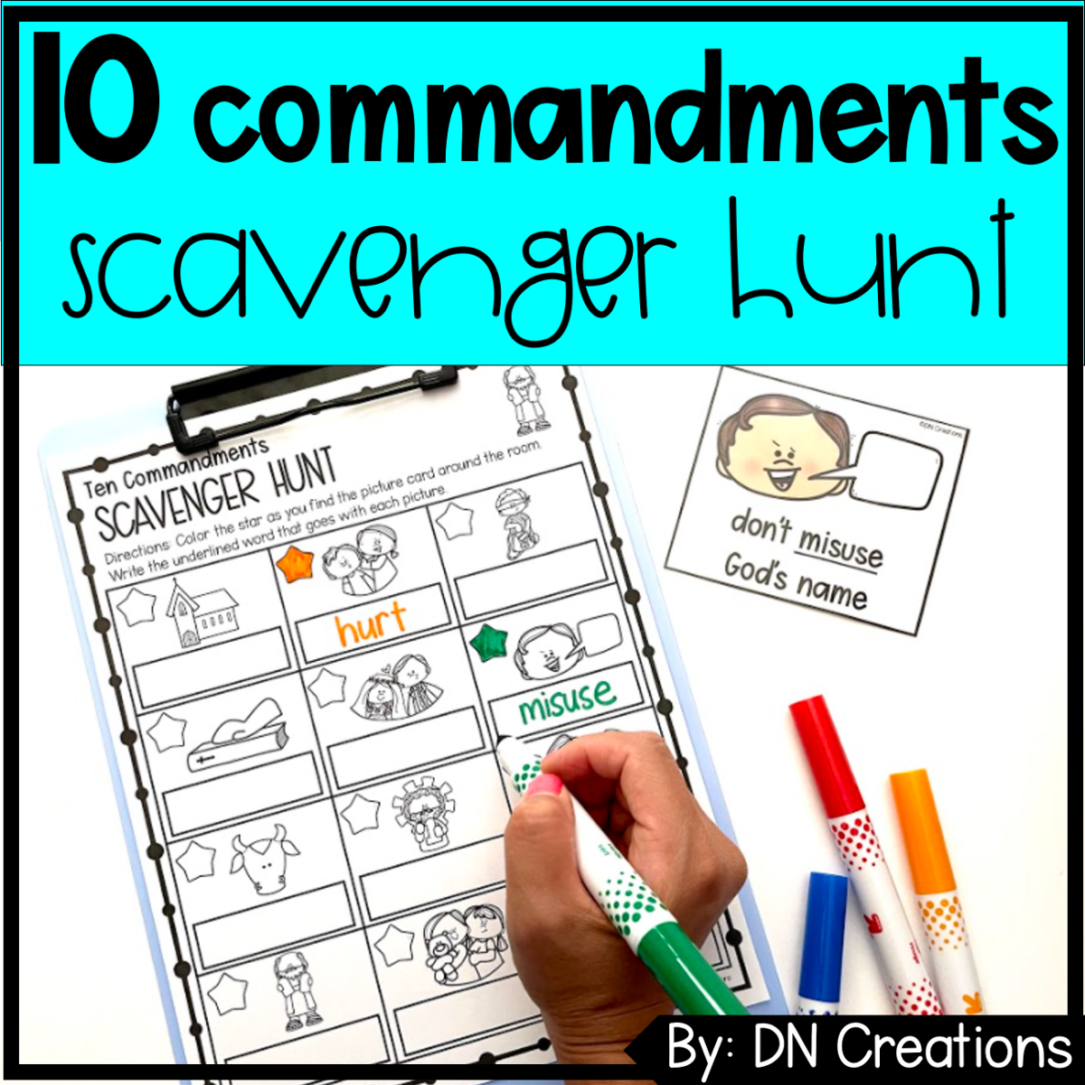 3rd Commandment Sunday School Lesson