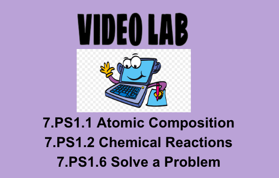 7.PS1.1 7.PS1.2 7.PS1.6 Penny Lab Video Activity OAS NGSS