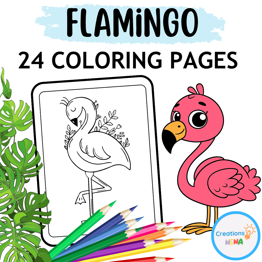 Flamingo Coloring Pages