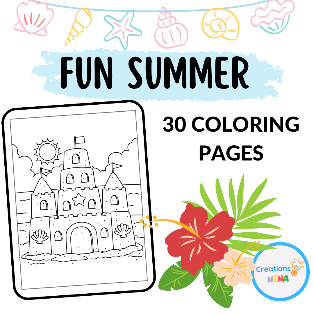 Fun Summer Coloring Pages