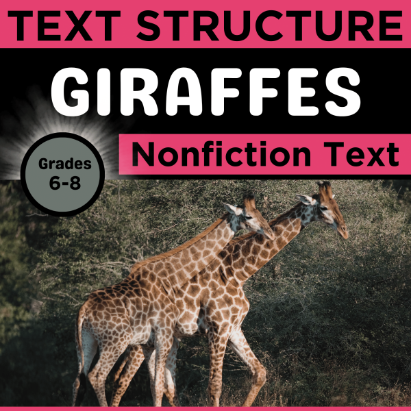 Nonfiction Text Structures Task Cards Reading Comprehension | Made By ...