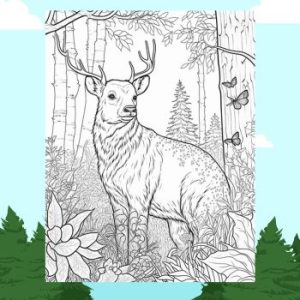 Wild Animal Coloring Book Pages for Adults - Part 13 | Made By Teachers
