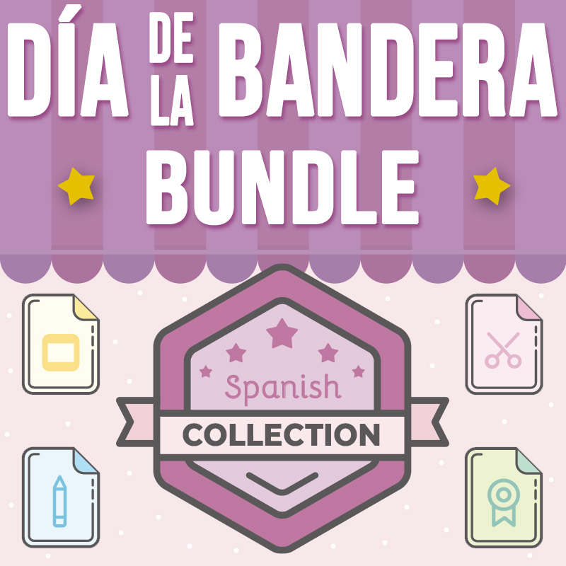 Día de la Bandera Collection BUNDLE | PPT, Craft, Writing Activity, and Google Slides