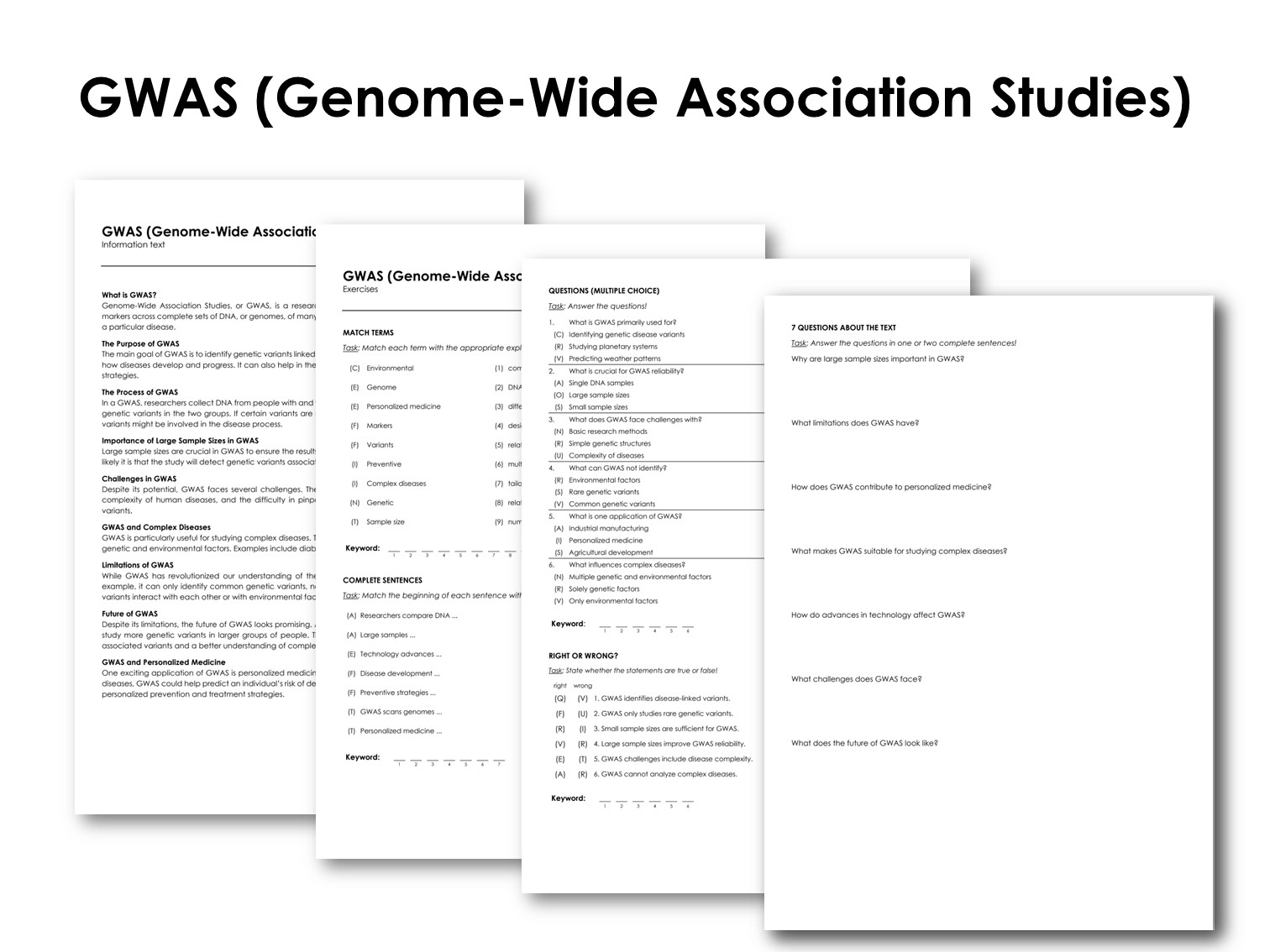 GWAS (Genome-Wide Association Studies)