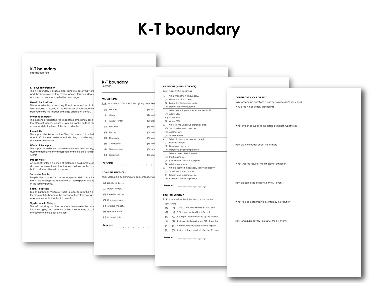 K-T boundary