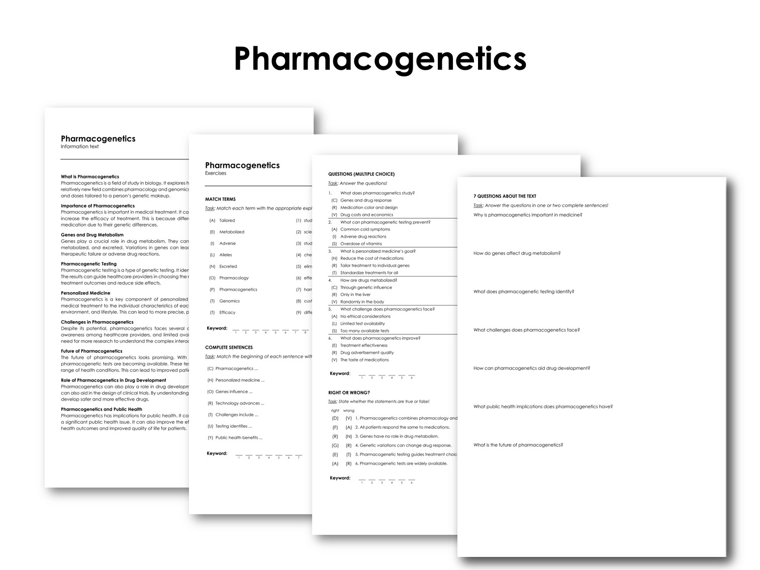 Pharmacogenetics