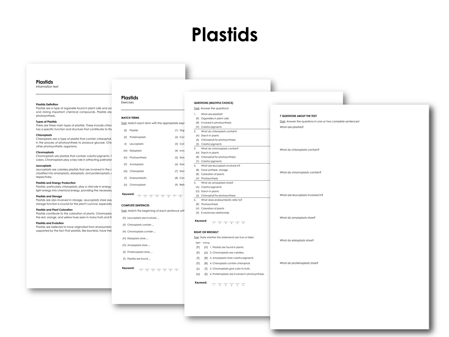 Plastids