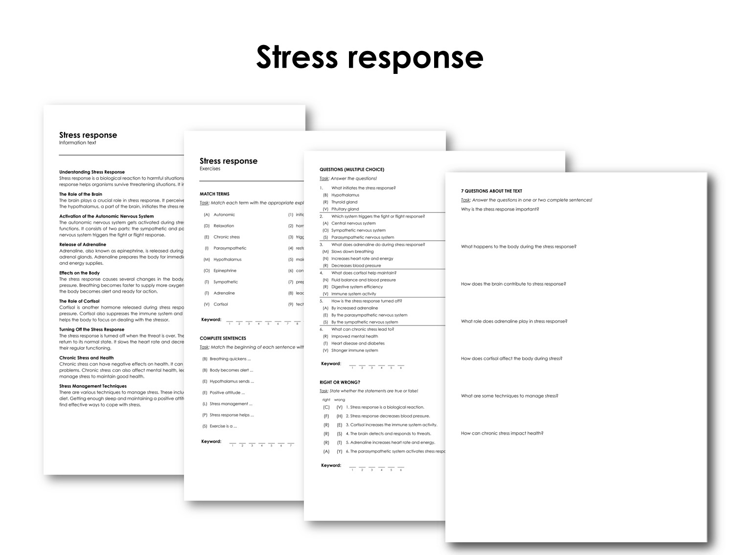 Stress response