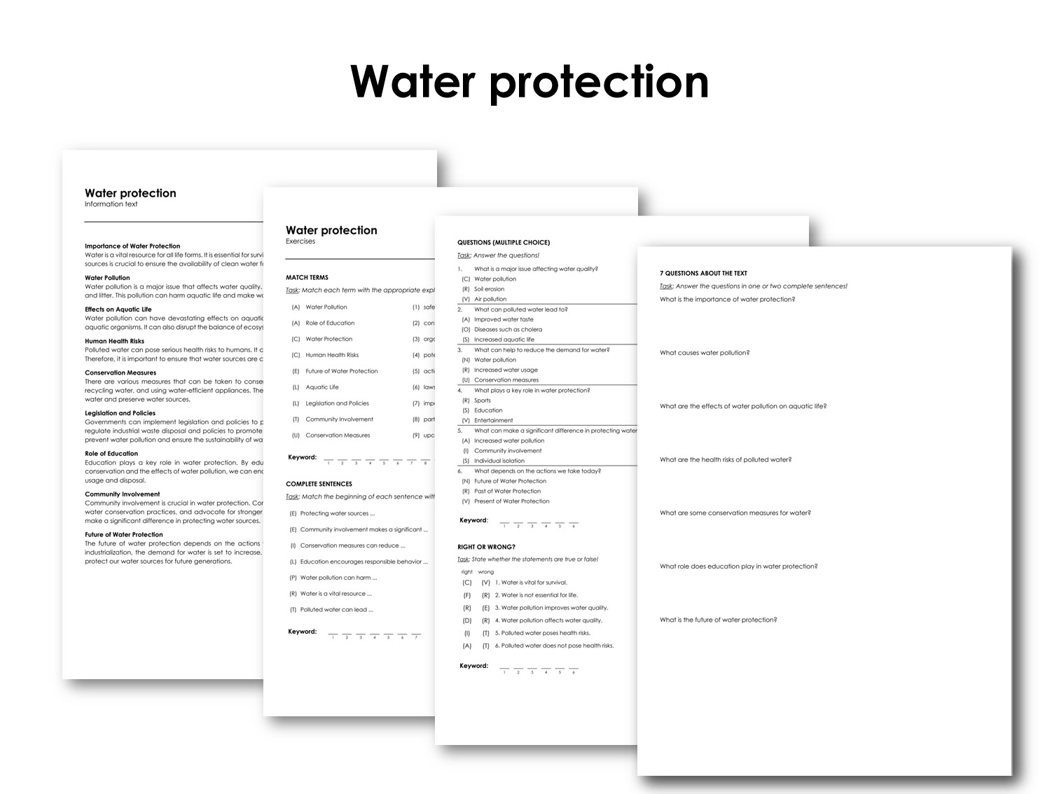 Water protection