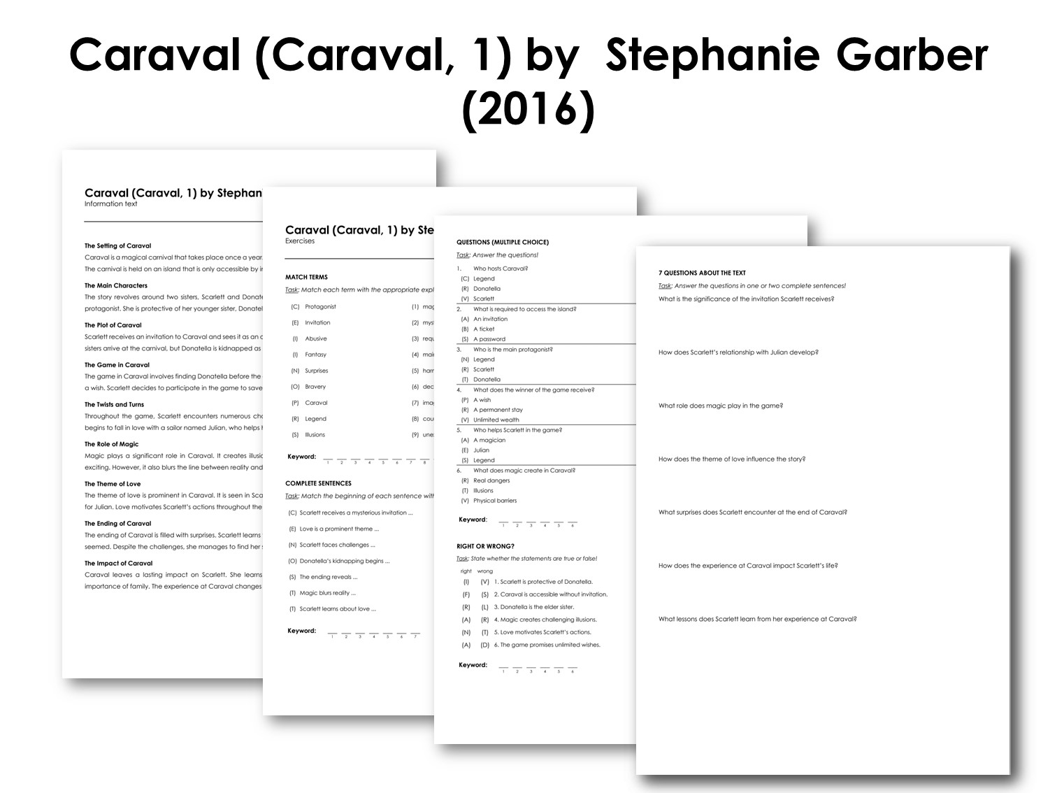 Caraval (Caraval, 1) by  Stephanie Garber (2016)