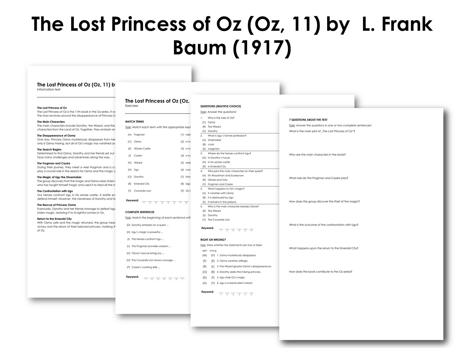 The Lost Princess of Oz (Oz, 11) by  L. Frank Baum (1917)