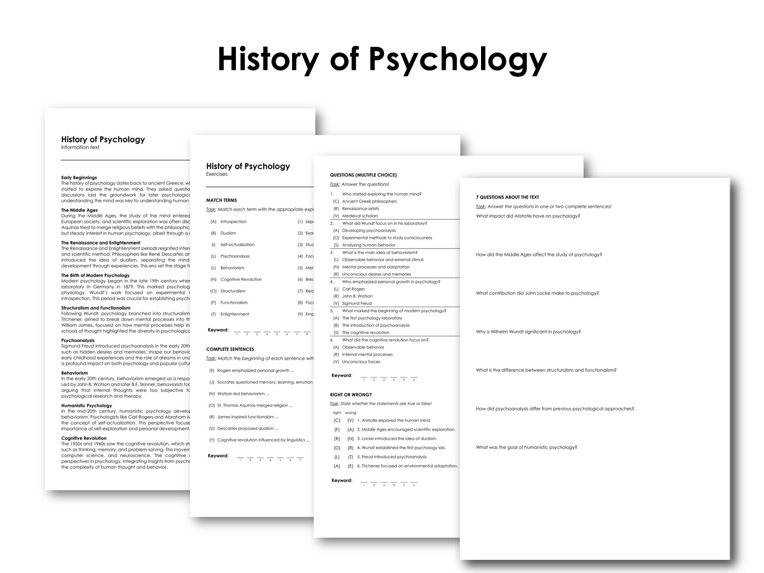 History of Psychology