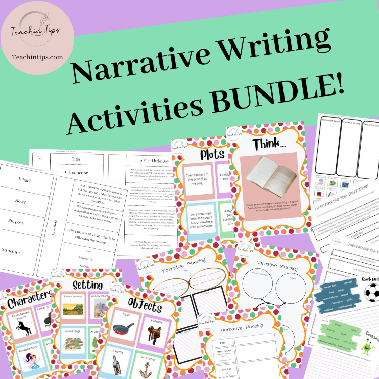Narrative Writing ACTVITIES BUNDLE | Creative Story Writing PACK!