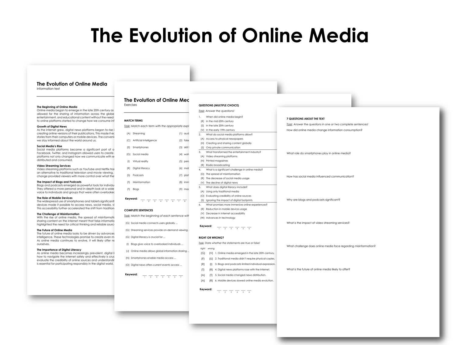 The Evolution of Online Media