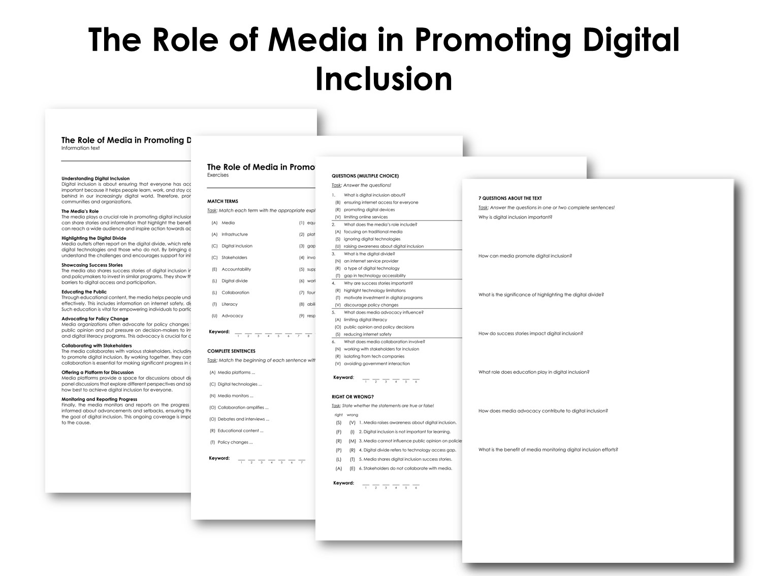 The Role of Media in Promoting Digital Inclusion