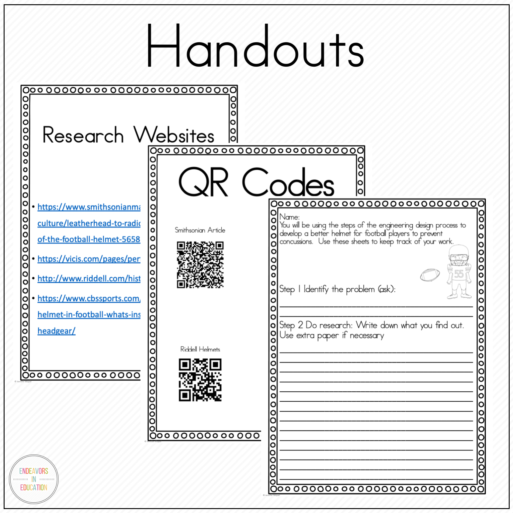Engineering Design Process Worksheets and STEM Activities | Made By ...