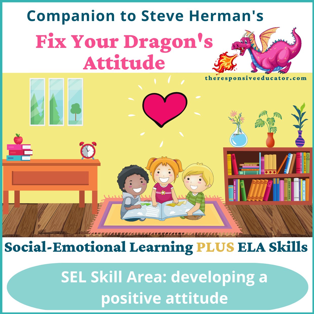 My Dragon Series Interactive Read Aloud Lesson Plan ELA SEL Activities
