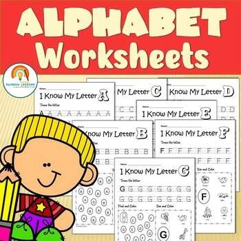 Back to School Letter Tracing | Alphabet Practice | Kindergarten Morning Work
