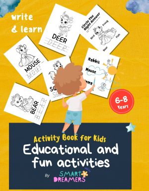 Coloring And Activity Book for Kids Ages 6-8