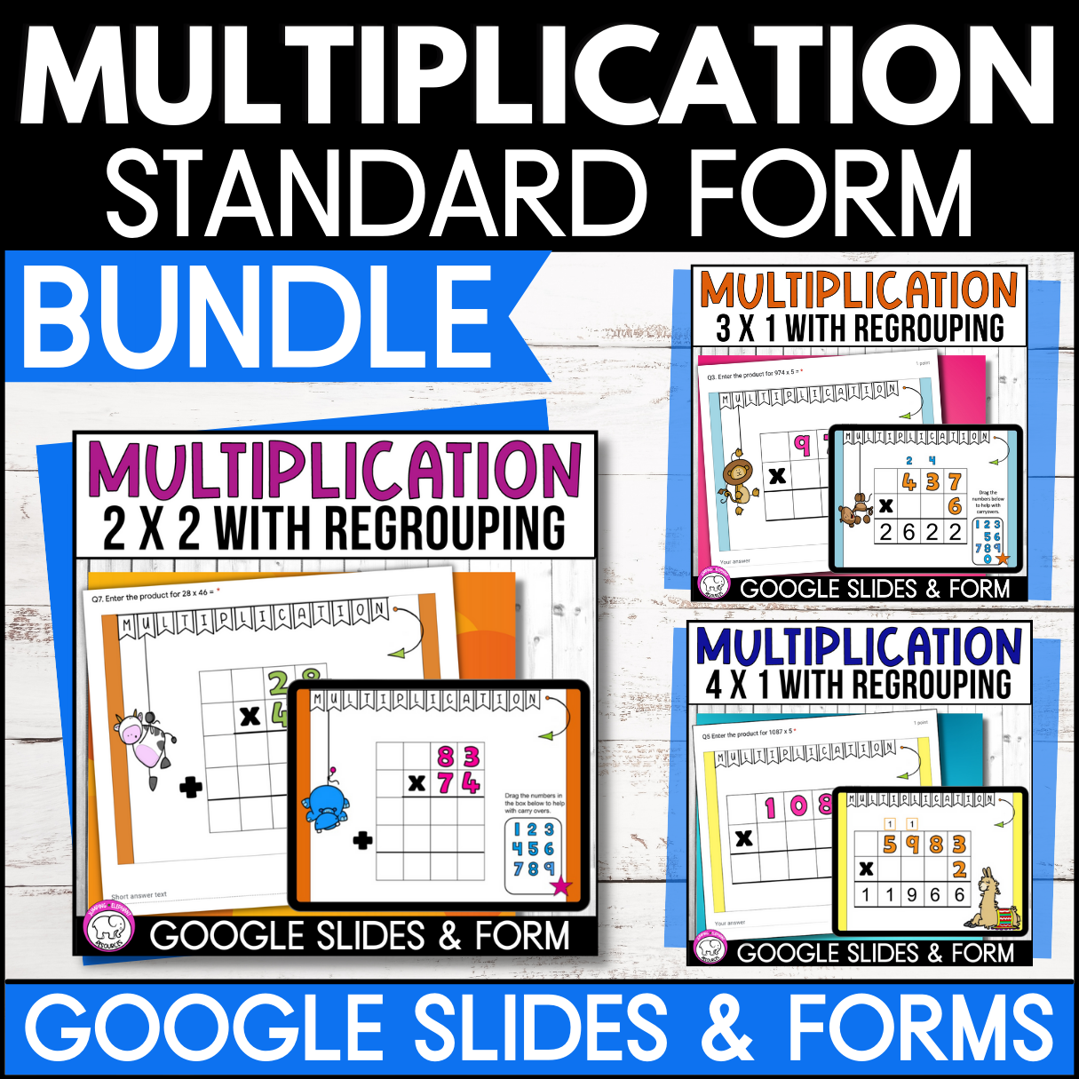 Multiplying Decimals by a Whole Number Worksheets Area Model Standard ...