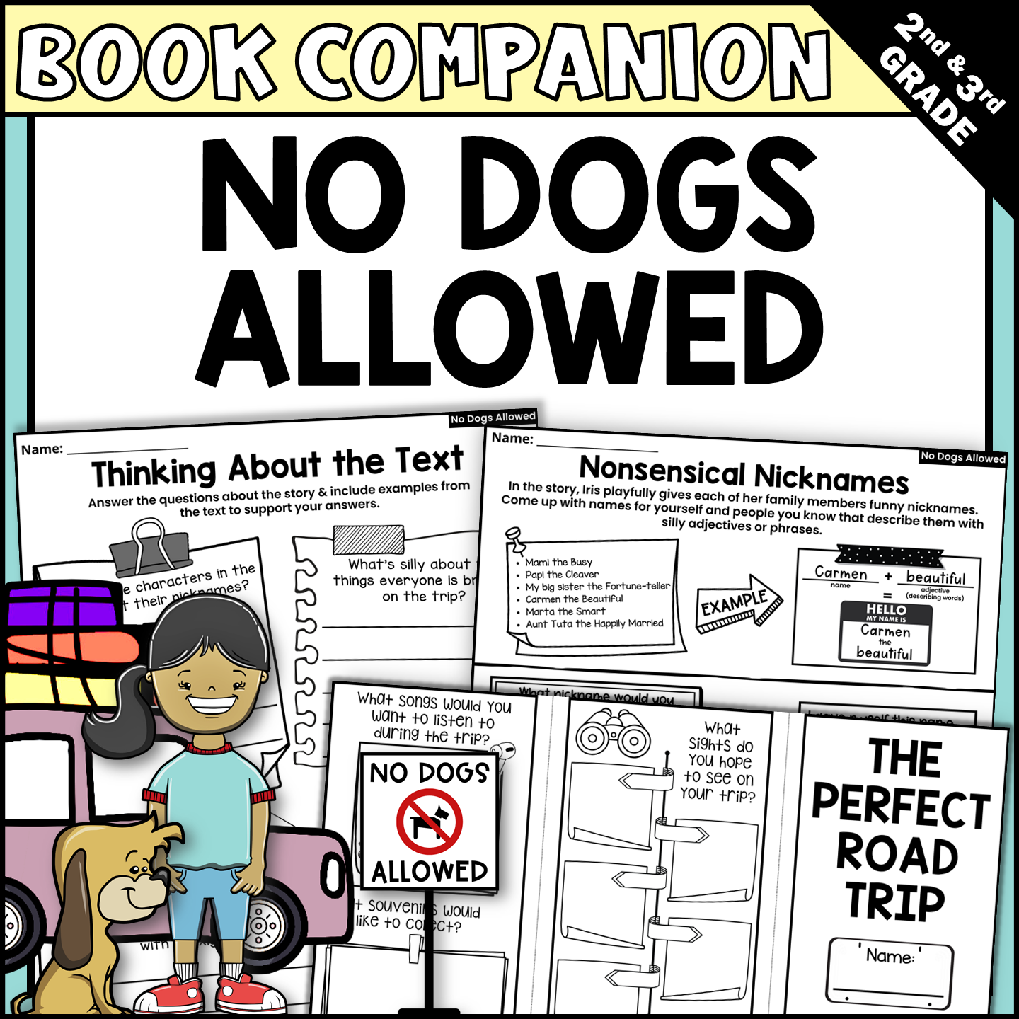 No Dogs Allowed Interactive Read-Aloud Activities and Book Companion
