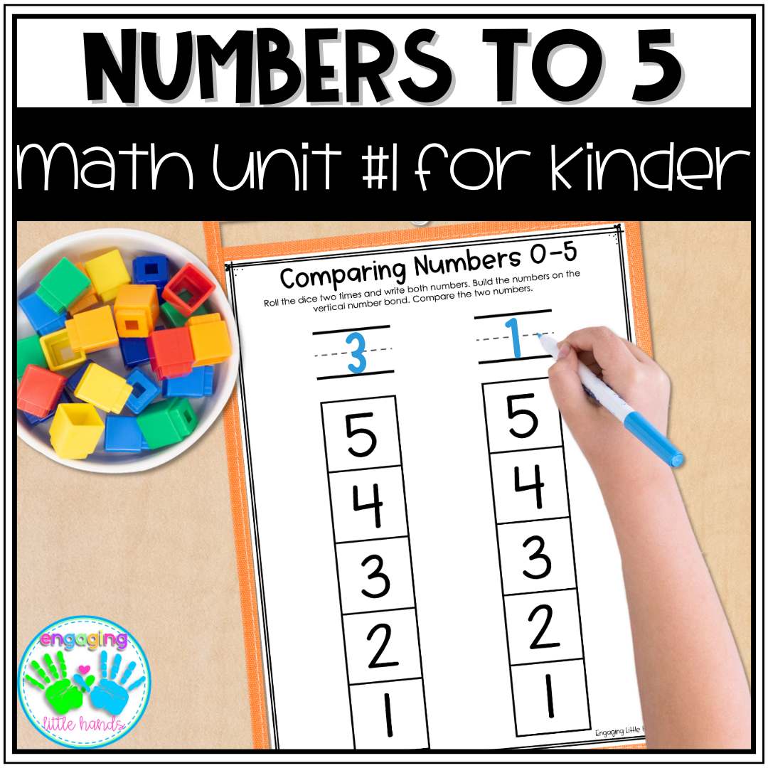 Numbers to 5: Kindergarten Guided Math Unit 1