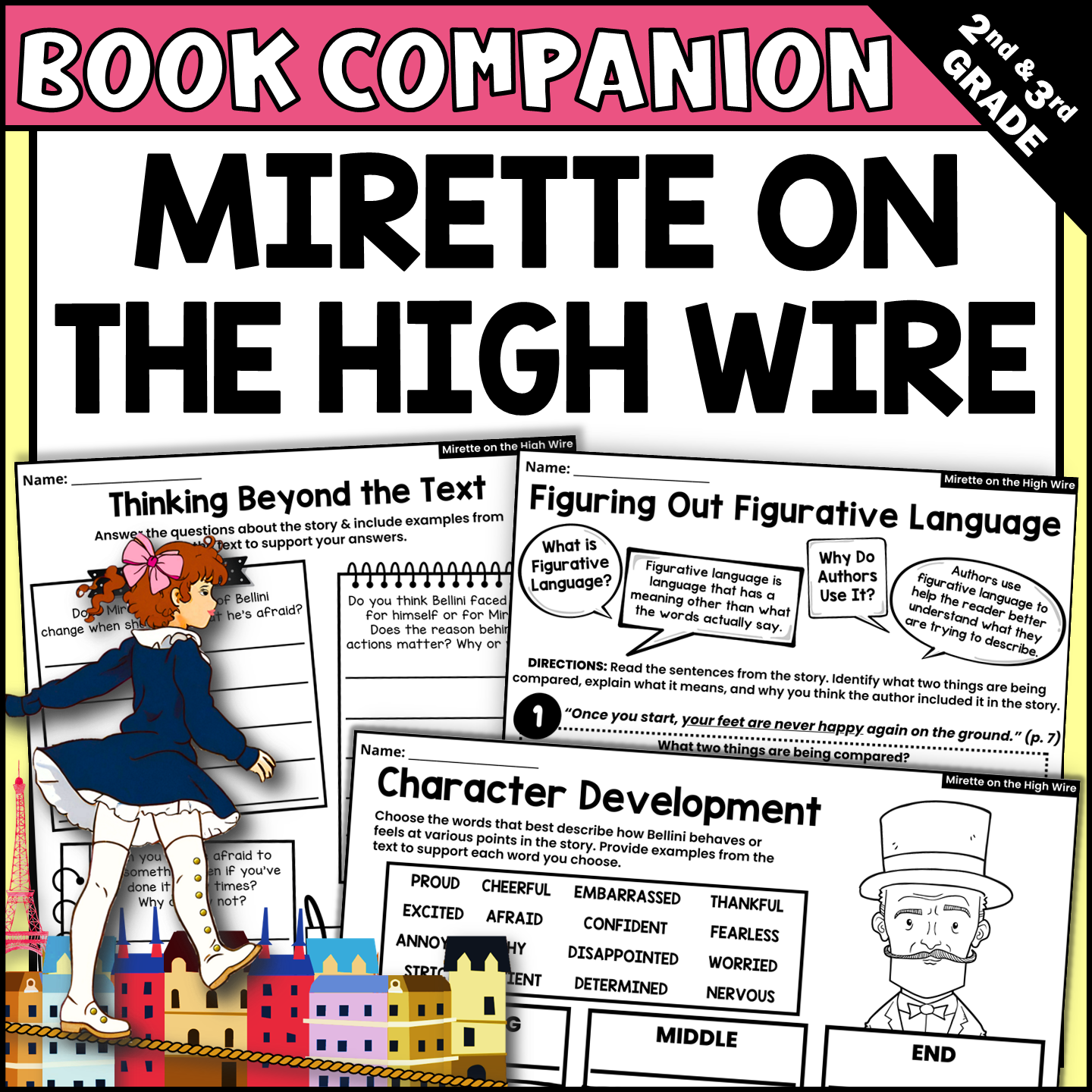 Mirette on the High Wire Interactive Read-Aloud Activities and Book Companion