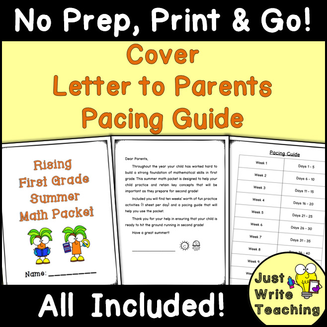 Educators Rising Packets Summer Math and Reading Packet Bundle - Rising First Grade ...