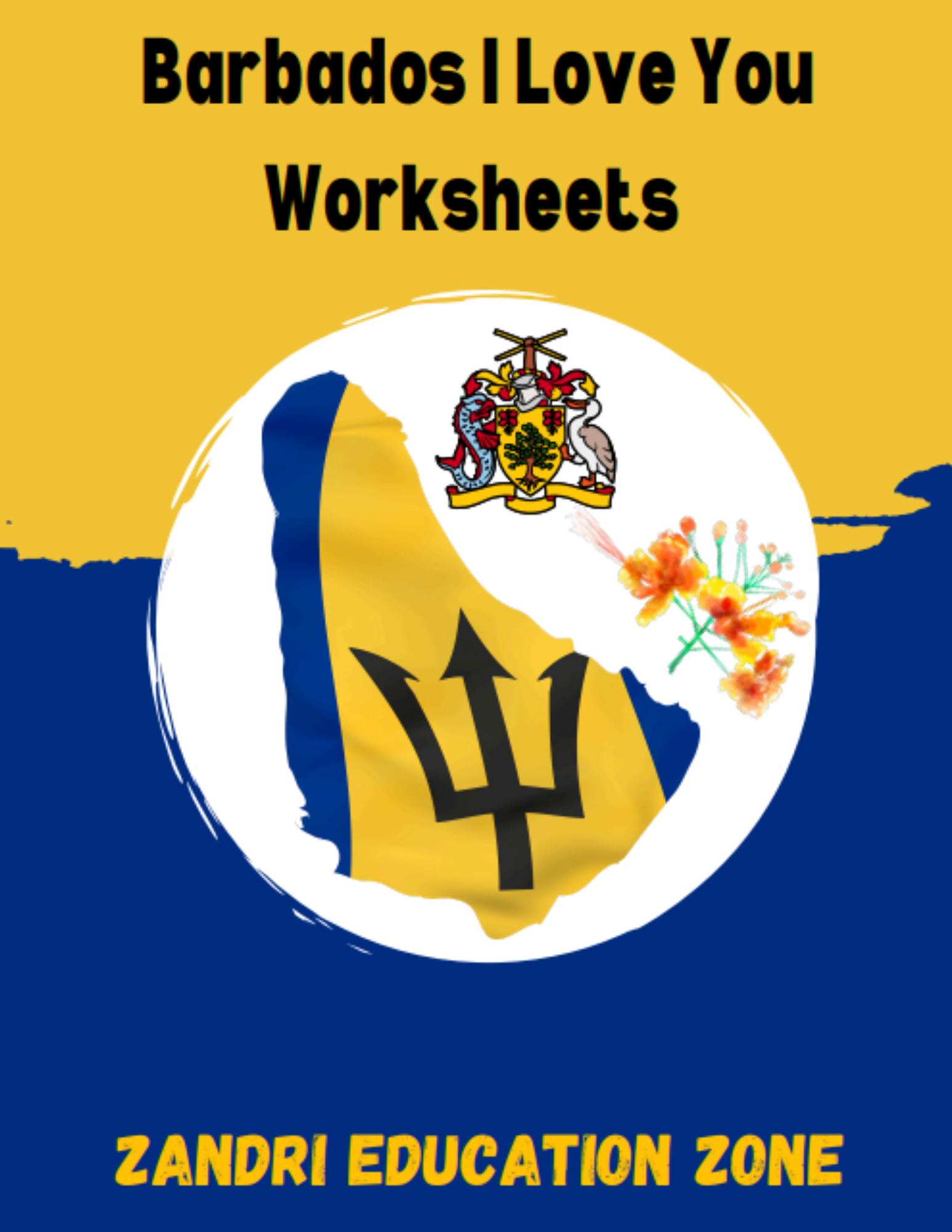 Barbados I Love You Worksheets